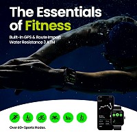 ZEBLAZE smartwatch Beyond 3 Plus, heart rate, 1.78 AMOLED, GPS, 3 ATM, μαύρο BEYOND3PLUS-BK