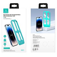 USAMS tempered glass με kit τοποθέτησης, iPhone 12/13 Pro Max & 14 Plus BH805M01