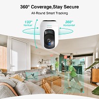 BOTSLAB smart κάμερα C221, 5MP/3K, WiFi, 360° PTZ, SD C221