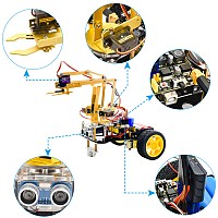 KEYESTUDIO 4DOF mechanical robot arm car kit KS0520, για Arduino KS0520