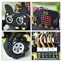 KEYESTUDIO 4WD mecanum robot car KS4031, για Micrο:bit, LEGO compatible KS4031