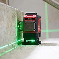 UNI-T γραμμικό αλφάδι laser LM575LD, με πράσινη δέσμη 12 ακτίνων 3D LM575LD