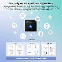 SONOFF smart panel ελέγχου NSPanel Pro, οθόνη αφής, Wi-Fi, Zigbee, μαύρο NSPANEL86PB