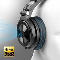 ONEODIO headset Monitor 40, 6.35mm & 3.5mm σύνδεση, Hi-Res, 50mm, μαύρο OA-MONITOR40