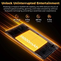 OUKITEL tablet RT9, 10.1, 6/256GB, 4G, 11000mAh, IP68/IP69K, μαύρο RT9-BK