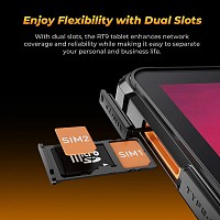 OUKITEL tablet RT9, 10.1, 6/256GB, 4G, 11000mAh, IP68/IP69K, μαύρο RT9-BK