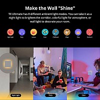 SONOFF smart διακόπτης T5-1C-86 με LED φωτισμό, μονός, Wi-Fi, λευκός T5-1C-86