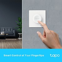 TP-LINK smart διακόπτης Tapo S200D, με μπαταρία, 868MHz, Ver 1.0 TAPO-S200D