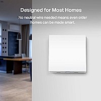 TP-LINK smart διακόπτης Tapo S210 με μπαταρία, μονός, 868MHz, Ver 1.0 TAPO-S210