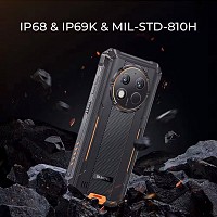 OUKITEL smartphone WP28E, 6.52, 4/64GB, IP68/IP69K, 10600mAh, μαύρο WP28E-BK
