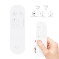 YEELIGHT Bluetooth ασύρματο χειριστήριο YLYK01YL, 5 πλήκτρα, λευκό YLYK01YL