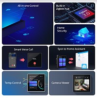 SONOFF smart panel ελέγχου NSPanel Pro, οθόνη αφής, Wi-Fi, Zigbee, μαύρο NSPANEL86PB
