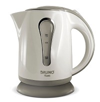 BRUNO βραστήρας νερού BRN-0141, 1L, 1100W, λευκό-γκρι BRN-0141
