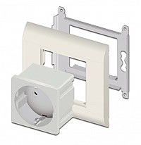 DELOCK module πρίζας ρεύματος Easy 45 81392, 45x45mm 81392