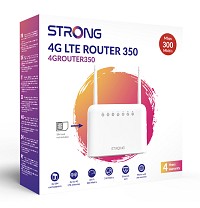 STRONG router 4GROUTER350, 4G LTE 150Mbps, WiFi 300Mbps, LAN 100Mbps 4GROUTER350