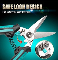 PROSKIT ψαλίδι SR-338 με αντιολισθητικές λαβές, 185mm SR-338