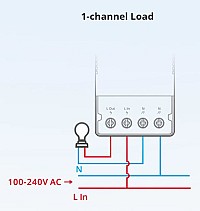 SONOFF smart διακόπτης ελέγχου θερμοκρασίας/υγρασίας THR320, Wi-Fi, 20A THR320