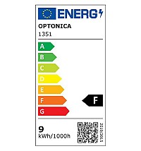 OPTONICA LED λάμπα A60 1351, 8.5W, 6000K, E27, 806lm OPT-1351