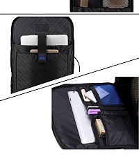 ARCTIC HUNTER τσάντα πλάτης 1500346 με θήκη laptop 15.6, 15L, μαύρη 1500346-BK