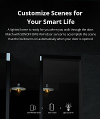 SONOFF Smart λάμπα LED Filament B02-F-ST64, Wi-Fi, 7W, E27, 1800K-5000K B02-F-ST64
