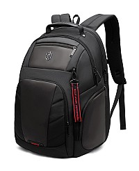 ARCTIC HUNTER τσάντα πλάτης B00341 με θήκη laptop 15.6, 30L, μαύρη B00341-BK