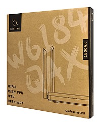 AIRLIVE mesh router W6184QAX, Wi-Fi 6, 1800Mbps AX1800, 4x Gigabit ports W6184QAX