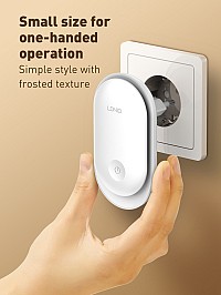 LDNIO φωτιστικό νυκτός Y1 με αισθητήρα φωτός, 0.5W, 3500K 6933138600009