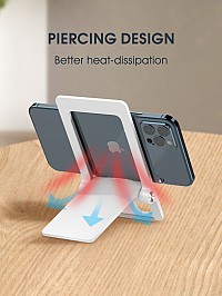 LDNIO βάση smartphone MG06, foldable, 4.7-7.2, λευκή 6933138691472