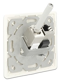 DELOCK Wall Outlet για Keystone 86219, 2 Port 86219