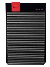 SILICON POWER Εξωτερικός HDD 4TB Diamond D30 D3L, USB 3.1, Black SP040TBPHDD3LS3K