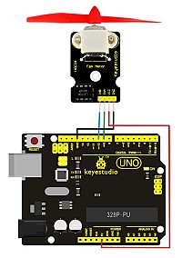 KEYESTUDIO L9110 fan module KS0168 KS0168