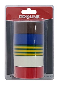 PROLINE μονωτική ταινία 13161, 19mm, 10m, διάφορα χρώματα, 5τμχ PR-13161