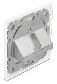 DELOCK Wall Outlet για Keystone 86981, 1 Port 86981