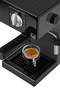 BRIEL μηχανή espresso A1, 1000W, 20 bar, μαύρη BRL-A1-BK