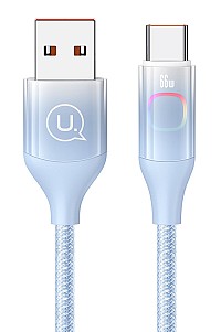 USAMS καλώδιο USB-C σε USB US-SJ636, 66W, 1.2m, μπλε SJ636USB03