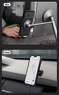 NILLKIN θήκη CamShield Pro Magnetic για iPhone 15 Pro, μαύρη 6902048266704