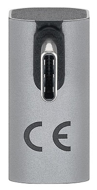 GOOBAY αντάπτορας USB-C 74443, γωνιακός 90°, USB4, 240W, 40Gbps, 8K, γκρι 74443