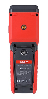 UNI-T ψηφιακό θερμόμετρο UT325F, 4 καναλιών θερμοστοιχείων, Bluetooth UT325F