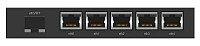 UBIQUITI router EdgeRouter X SFP, 5-Port Gigabit PoE, 1000Mbps, 50W ER-X-SFP
