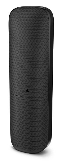 PHILIPS ασύρματο τηλέφωνο D1601B/34, με ελληνικό μενού, μαύρο D1601B-34