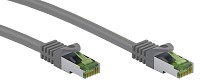 GOOBAY καλώδιο δικτύου 61119, CAT 8.1 S/FTP, copper, LSZH, 7.5m, γκρι 61119