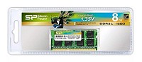 SILICON POWER Μνήμη 8GB DDR3L SODimm, PC3L 12800, 1600MHz, CL11, 1.35v SP008GLSTU160N02