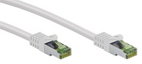 GOOBAY καλώδιο δικτύου 61110, CAT 8.1 S/FTP, copper, LSZH, 15m, λευκό 61110