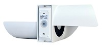 POWERTECH LED φωτιστικό τοίχου HLL-0162, 10W, 4000K, 800lm, IP65, λευκό HLL-0162