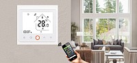 Smart θερμοστάτης αερίου BHT-002-GCLW, WiFi, λευκός BHT-002-GCLW