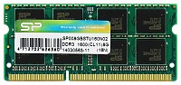 SILICON POWER Μνήμη RAM DDR3 SODimm, 8GB, 1600MHz, CL11 SP008GBSTU160N02