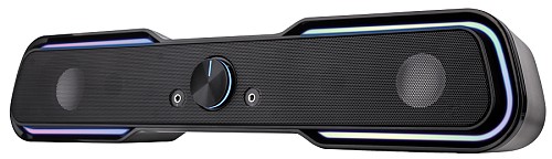POWERTECH gaming soundbar PT-974, 10W RMS, Bluetooth, 3.5mm, RGB, μαύρο PT-974