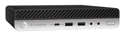 HP PC EliteDesk 800 G4 Micro, Refurbished Grade A Repainted, i5-8500T, 8GB, 256GB M.2, FreeDOS PC-1700-SQR
