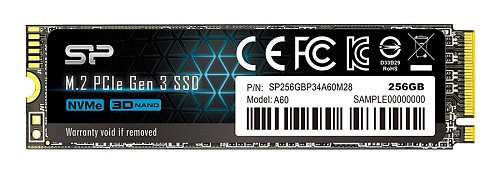 SILICON POWER SSD PCIe Gen3x4 P34A60 M.2 2280, 256GB, 2.200-1.600MB/s SP256GBP34A60M28