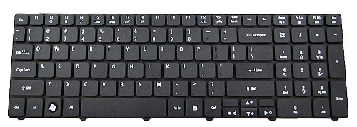 Πληκτρολόγιο για Acer Aspire 5734Z-4725, US, μαύρο KEY-074